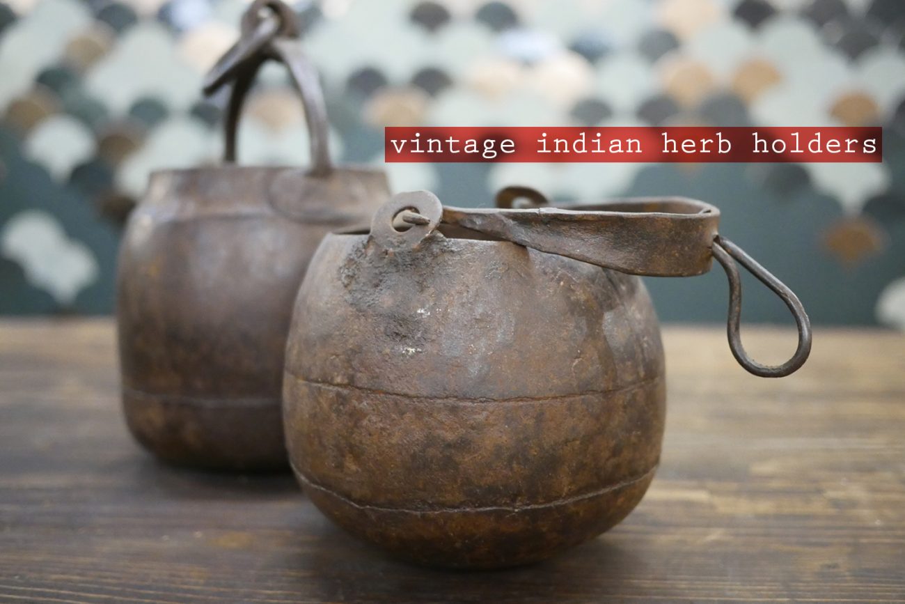 kricket-soho-london-bar-restaurant-design-interiors-vintage-indian-herb-holders caption